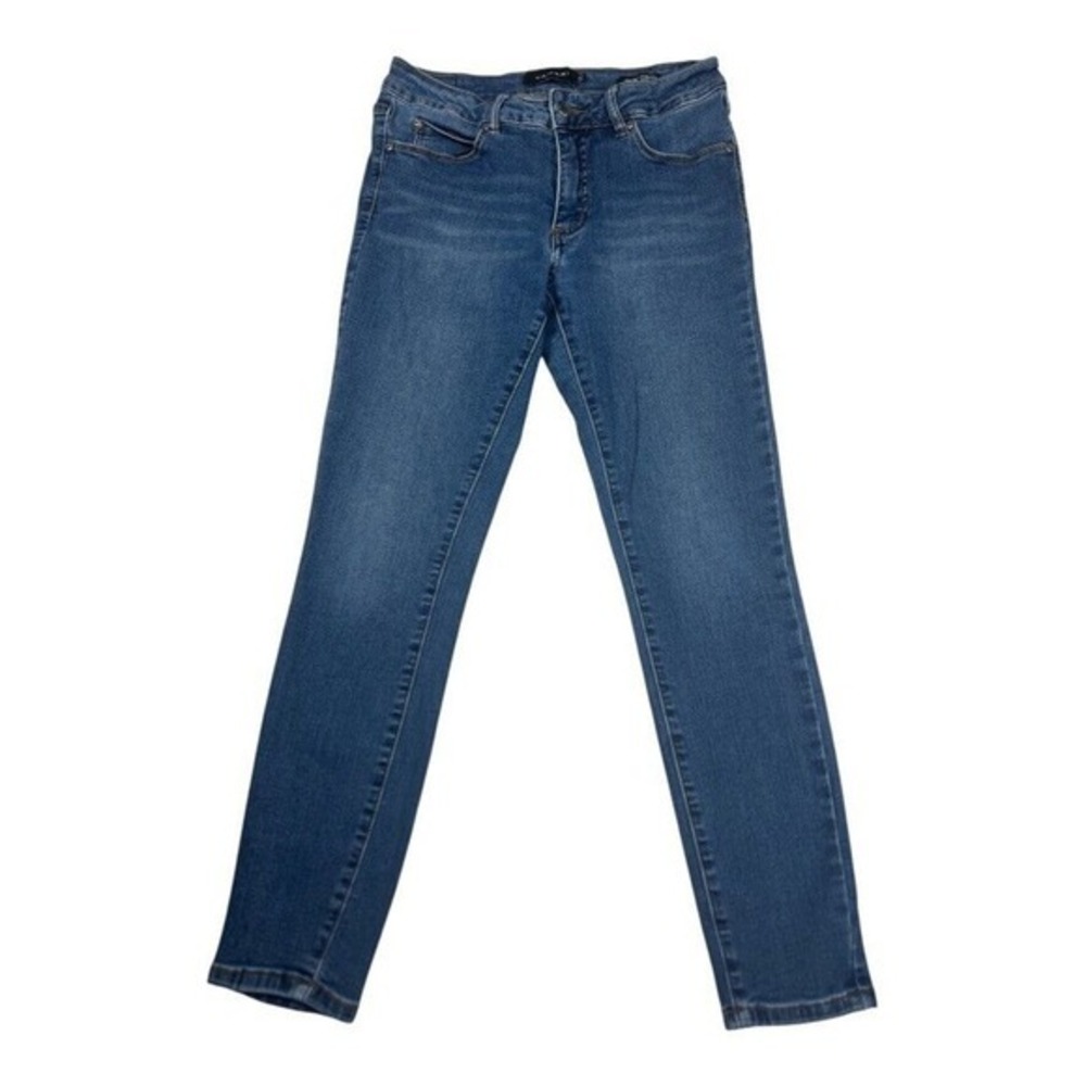 Tahari Skinny Jeans Womens Chloe Fit Blue‎ Stretch Denim Mid Rise Pants